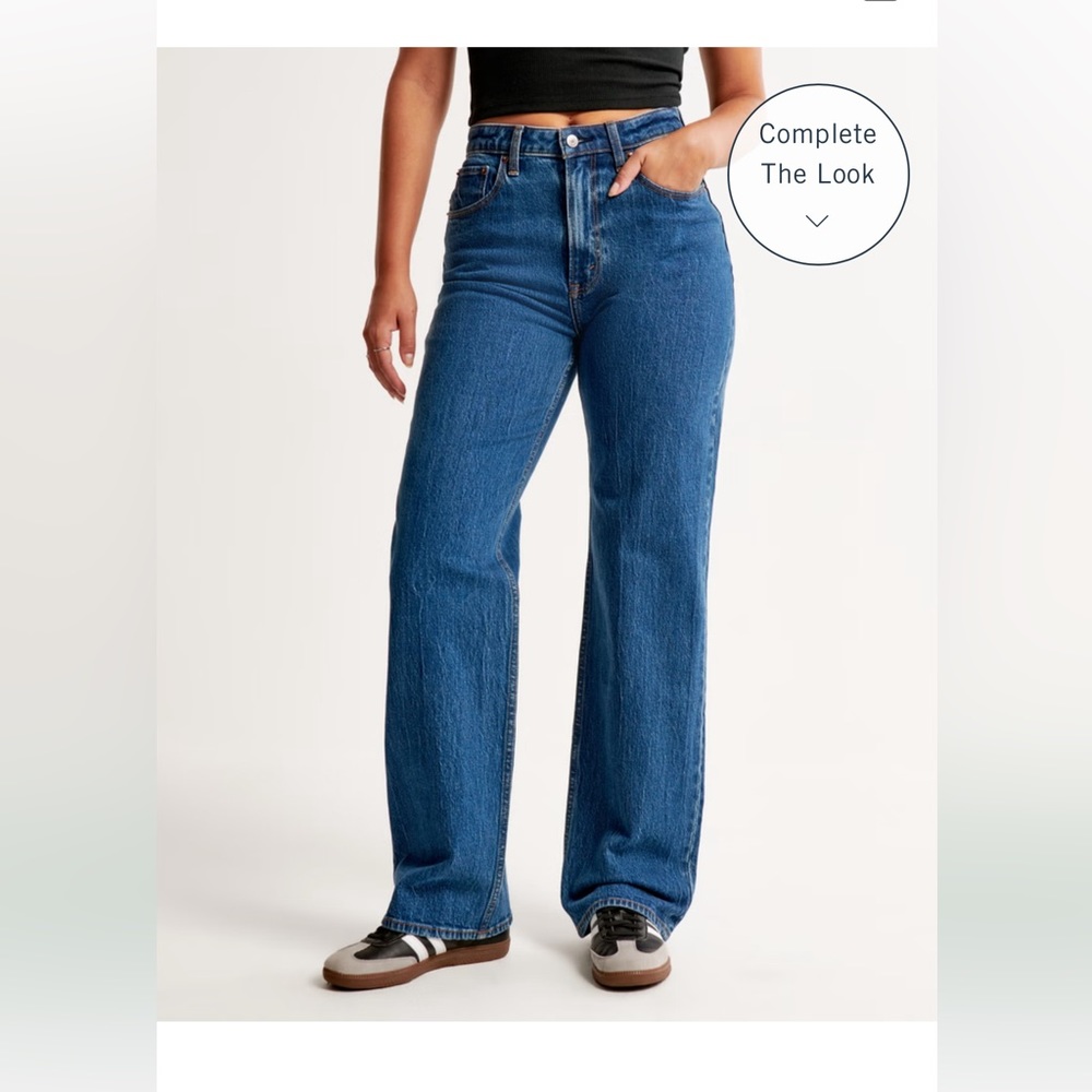 Abercrombie Curve Love High Rise Jeans